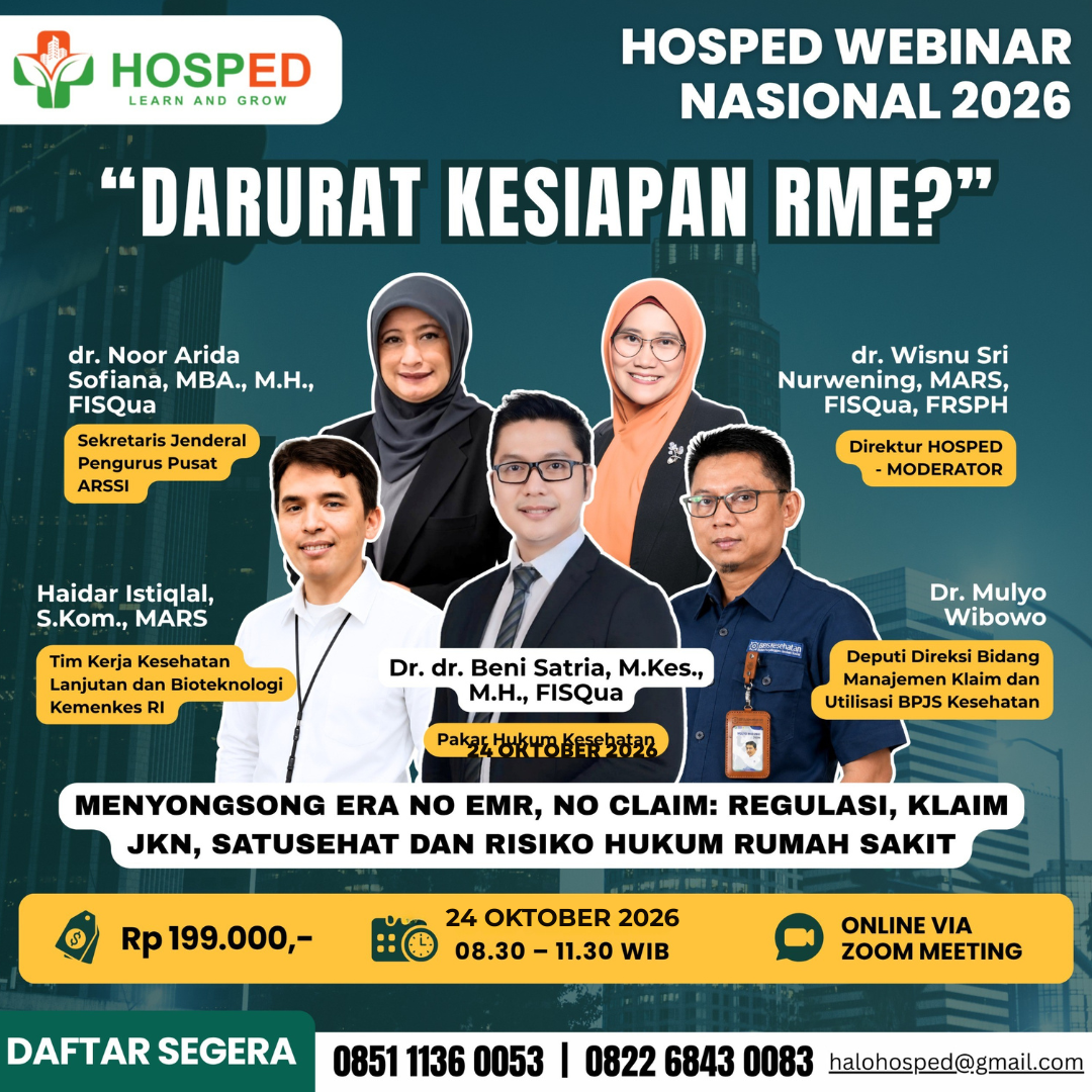 Poster Webinar Nasional HOSPED 2026